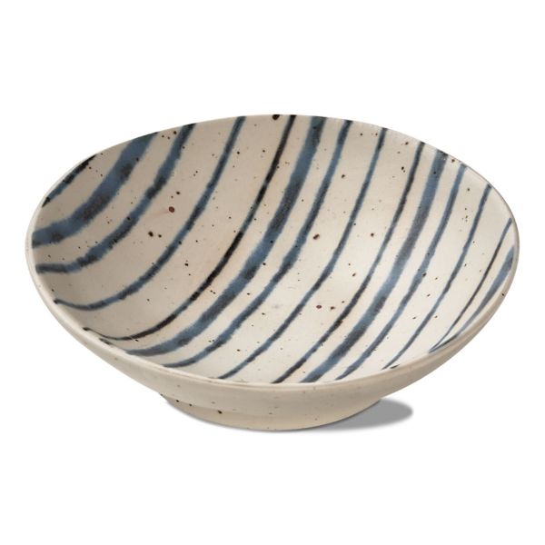 Picture of stripe dip bowl - blue, multi