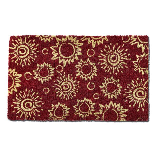 Picture of follow the sun coir mat - multi