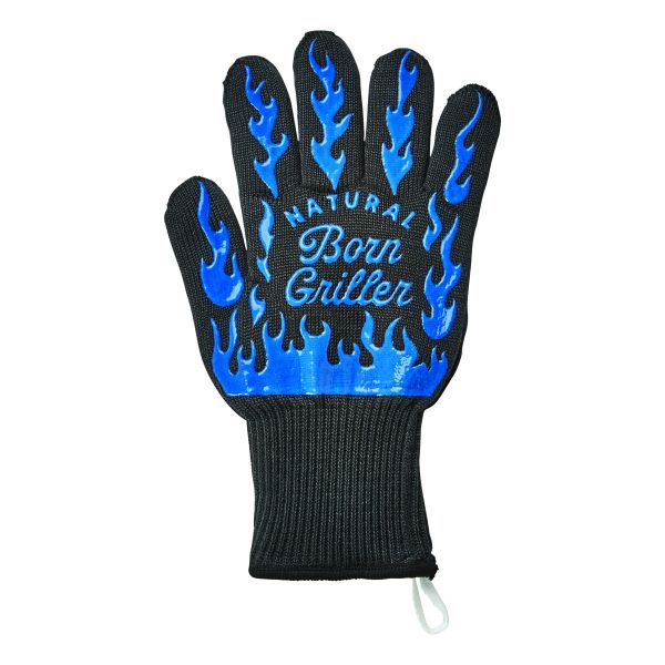 Picture of natural born griller grill glove - blue, multi