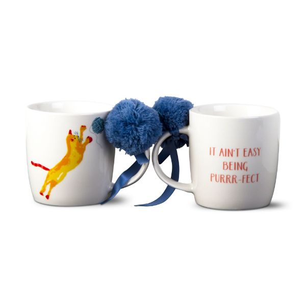 Picture of it ain't easy being purrr-fect mug - multi