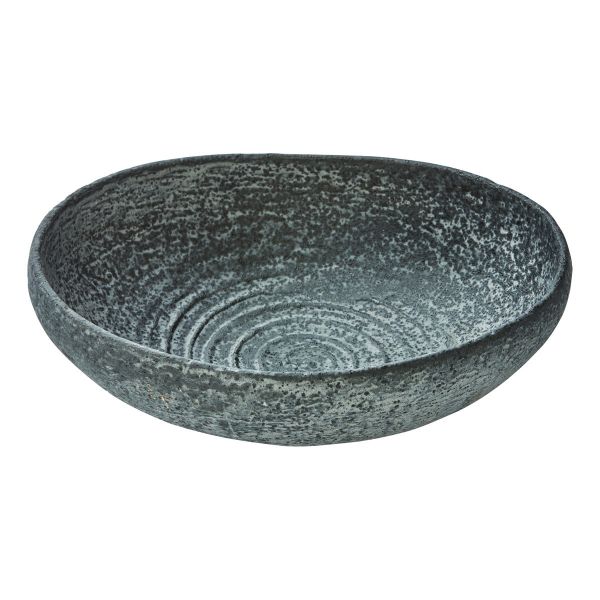 Picture of zen decorative bowl large - charcoal