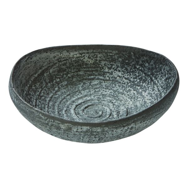 Picture of zen decorative bowl small - charcoal