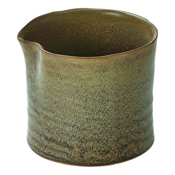 Picture of cylinder organic rim pot small - khaki