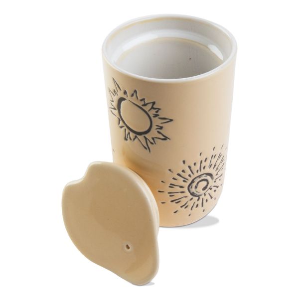 Picture of suns travel mug - cream