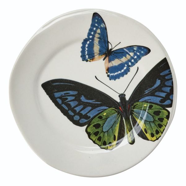 Picture of butterfly archival appetizer plate - multi