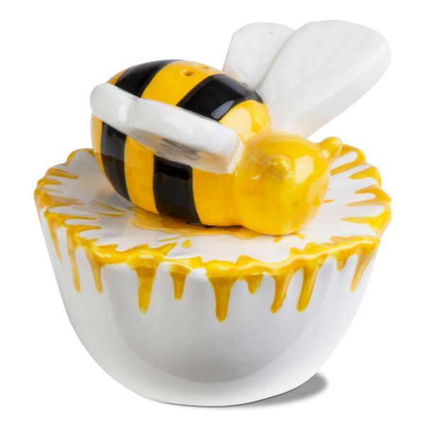 Picture of flower bee salt and pepper set - multi