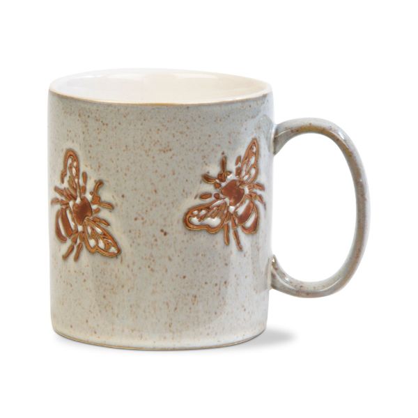 Picture of bee mug - antique white