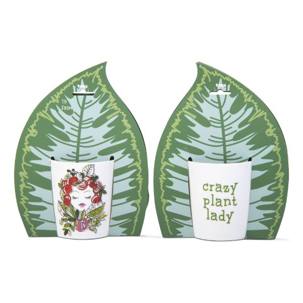 Picture of crazy plant lady giftable mug - green, multi