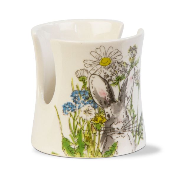 Picture of garden bunny sponge holder - multi