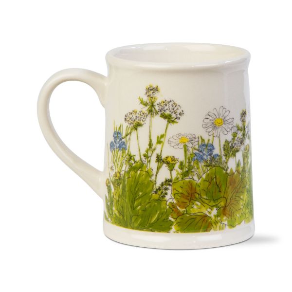 Picture of garden bunny mug - green, multi