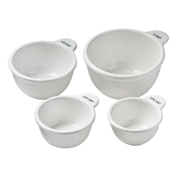 Picture of measuring cup with handle set of 4 - white