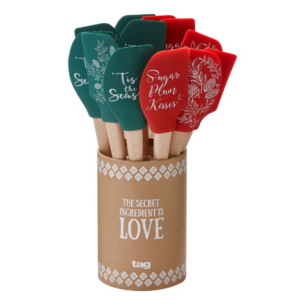 Picture of tis season spatula assortment of 12 & cdu - multi