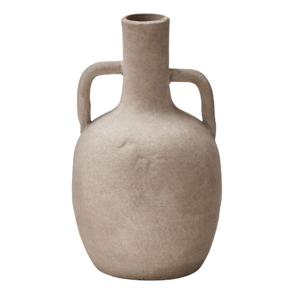 Picture of rustic vase small - gray