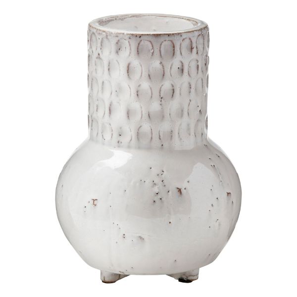 Picture of imprint vase - white