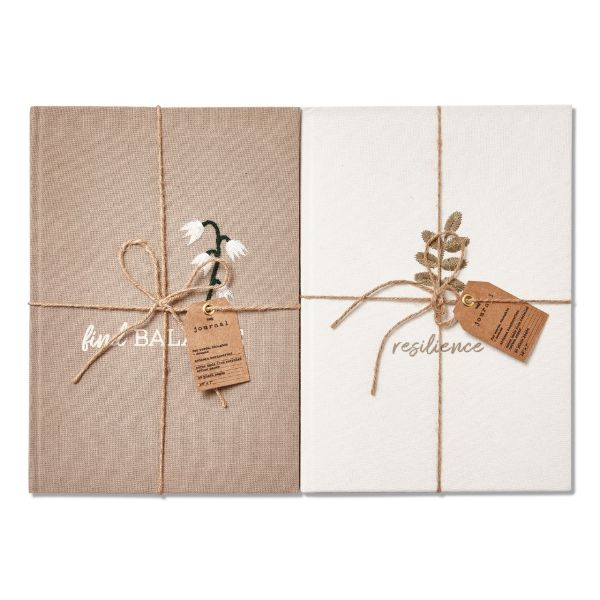 Picture of resilience embossed journal assortment of 2 - multi