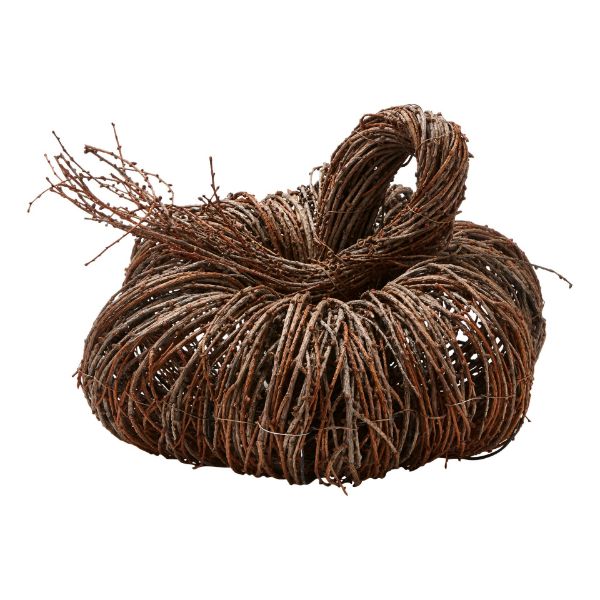 Picture of willow twist vine pumpkin xlarge - natural