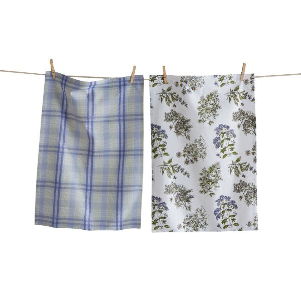 Picture of herb dishtowel set of 2 - multi