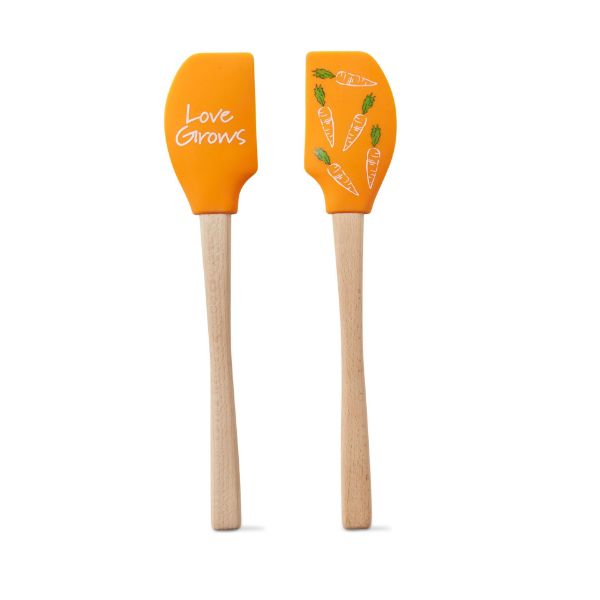 Picture of love grows carrot spatula - orange