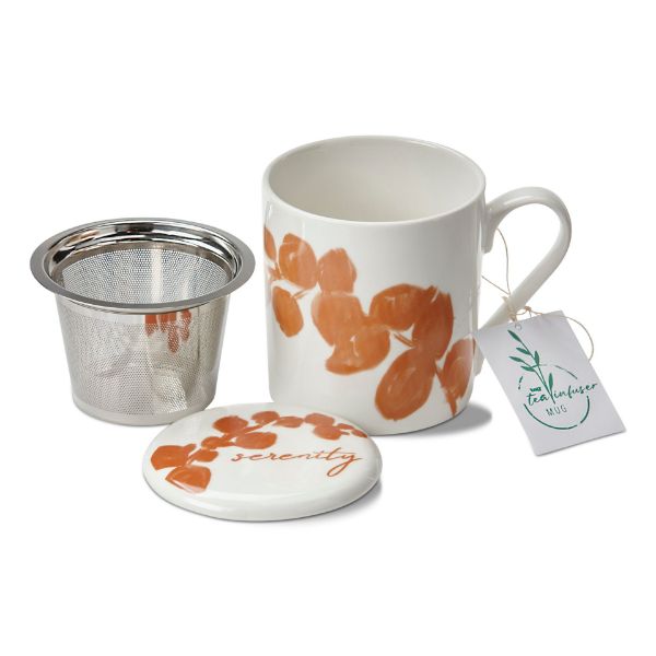 Picture of serenity infuser mug w lid set - multi