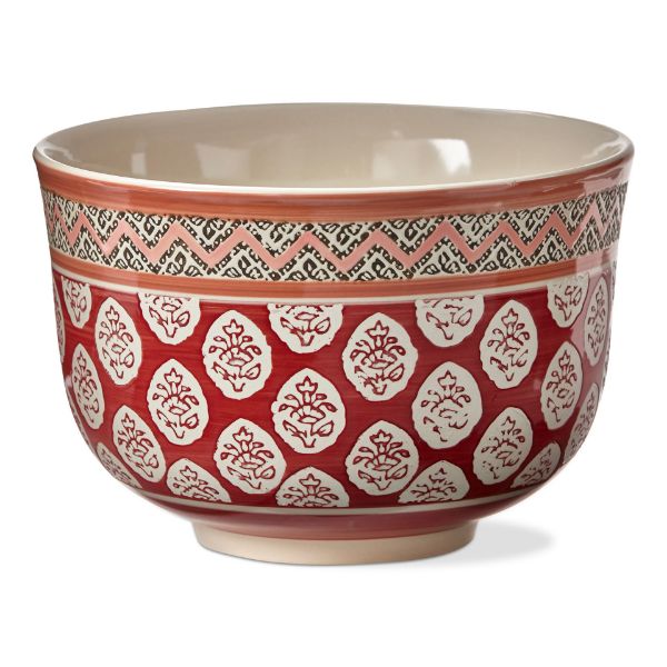 Picture of kimono tall serving bowl - multi