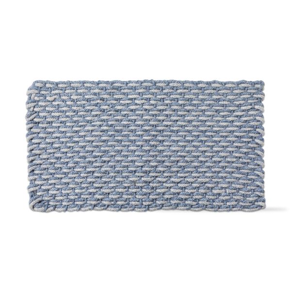 Picture of handwoven doormat blue multi - blue, multi