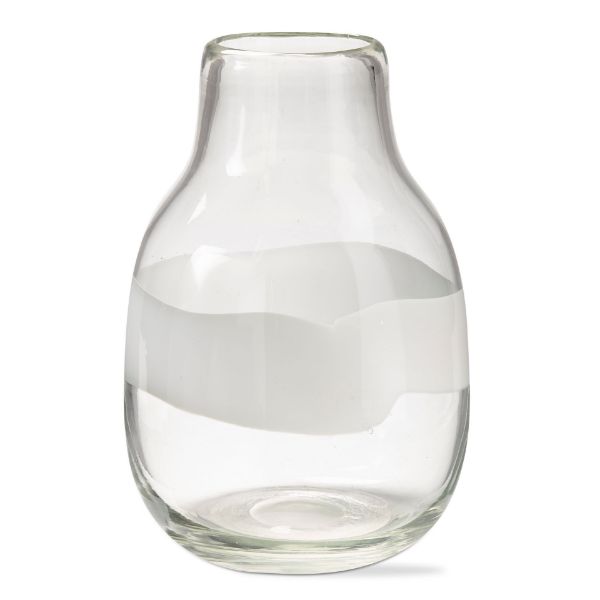 Picture of headlands vase large - white, multi