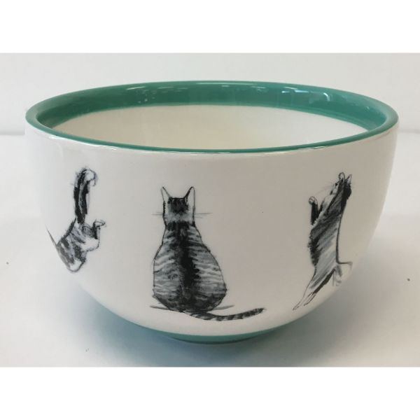 Picture of frisky cats snack bowl - multi