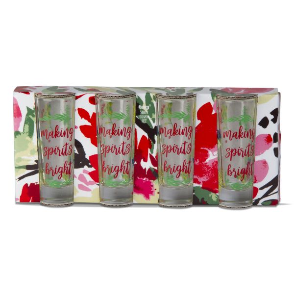 Picture of making spirits bright shooter set of 4  - multi