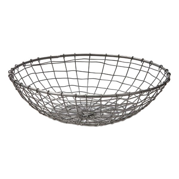 Picture of decorative wire bowl - gray