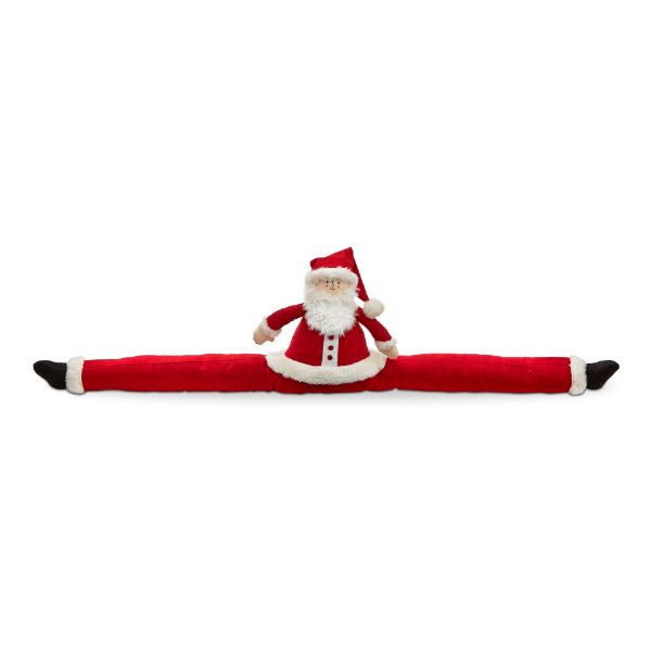 Picture of santa door draft stopper - red multi