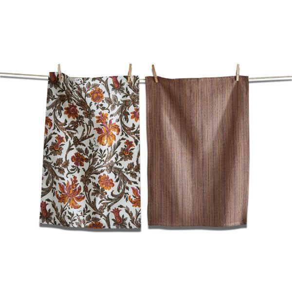 Picture of grateful gathering dishtowel set of 2 - multi