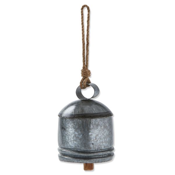 Picture of classic artisan made bell extra large - antique silver