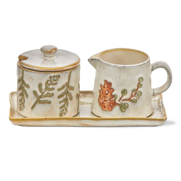 Picture of warm wishes cream sugar set of 3 - multi