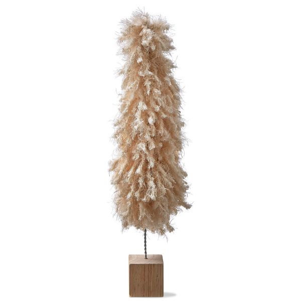 Picture of minky fleece tree tall - ivory