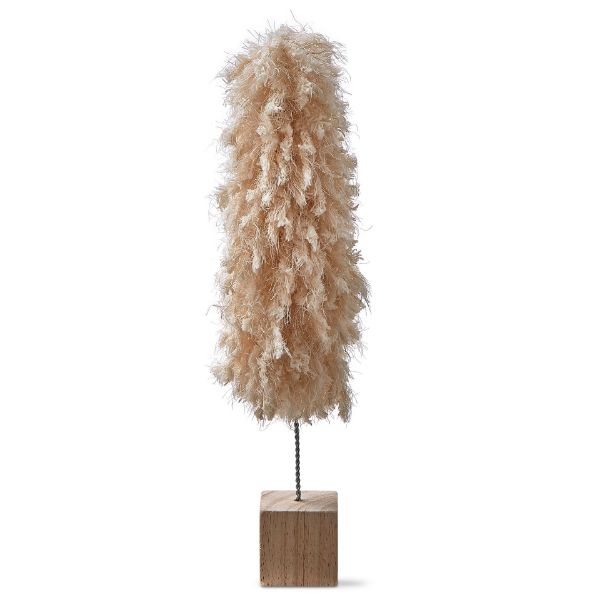 Picture of minky fleece tree medium - ivory