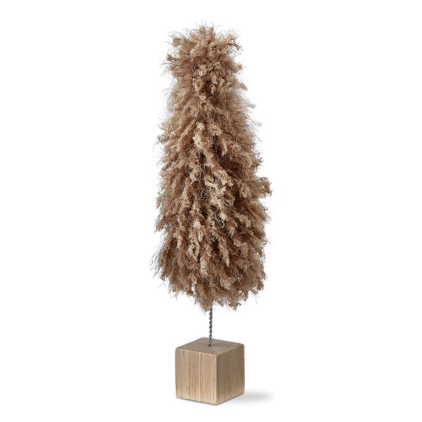 Picture of minky fleece tree medium - taupe