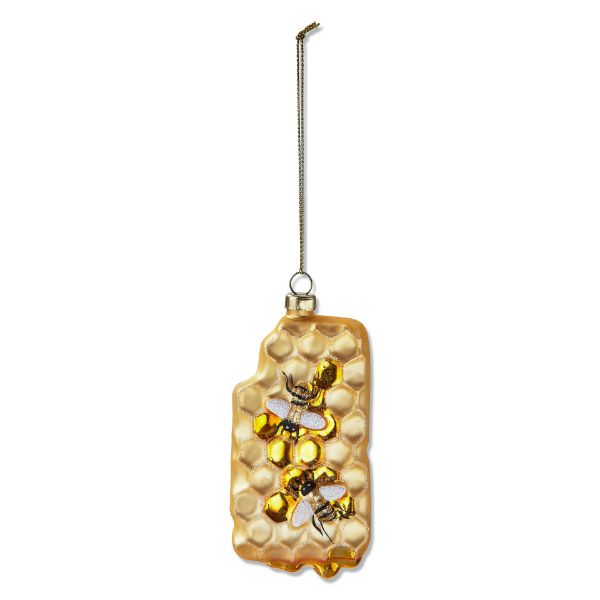 Picture of honey comb ornament - multi