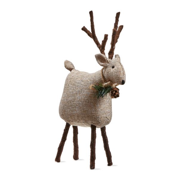 Picture of tweedie reindeer large - taupe