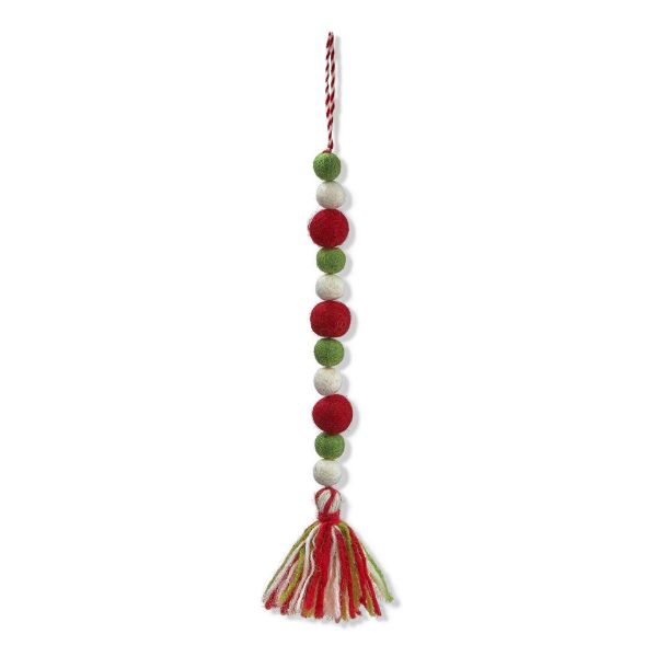 Picture of door hanger beaded tassel - multi