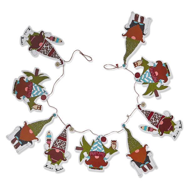 Picture of gnomies garland - multi