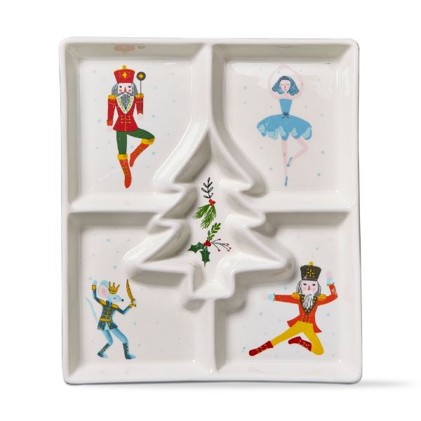 Picture of nutcracker divided dish - multi