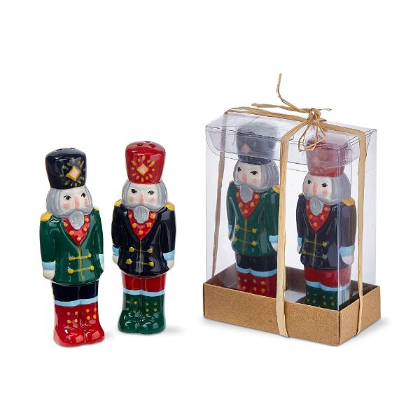 Picture of nutcracker salt & pepper set of 2 - multi