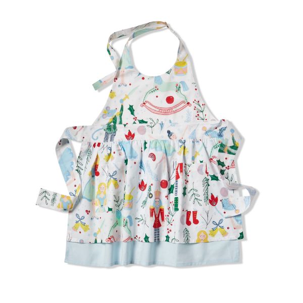 Picture of nutcracker kids apron - multi