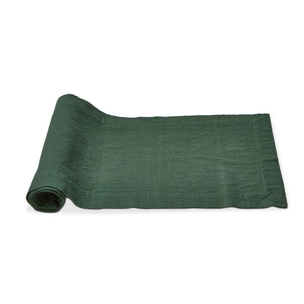 Picture of threads everyday slub runner - dark green