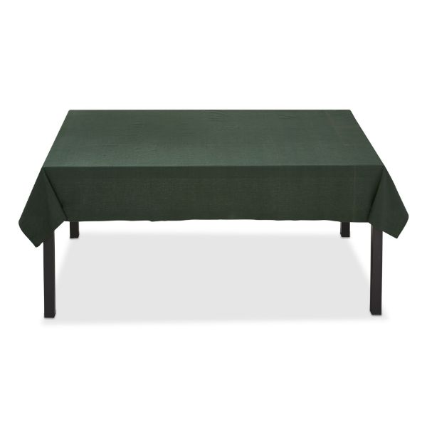 Picture of threads everyday slub tablecloth - dark green