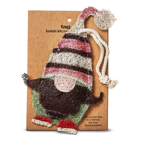 Picture of gnomie loofah scrubber - multi