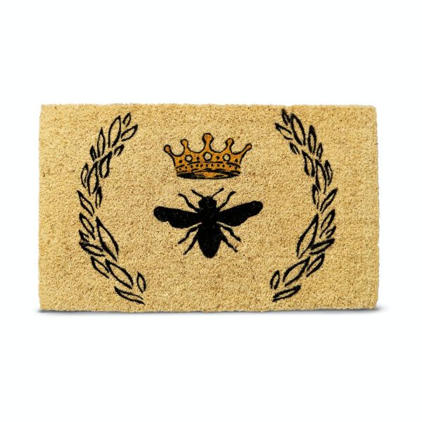 Picture of queen bee coir mat - blue multi