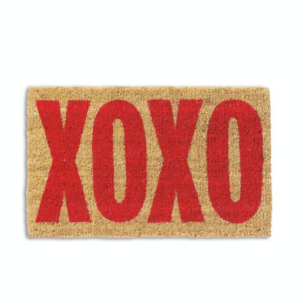 Picture of xoxo coir mat - red