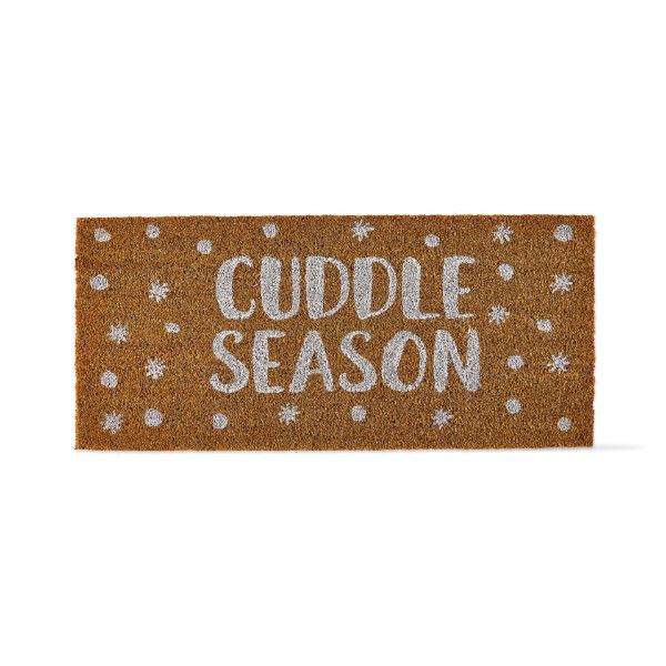 Picture of cuddle season estate latex coir mat - white multi