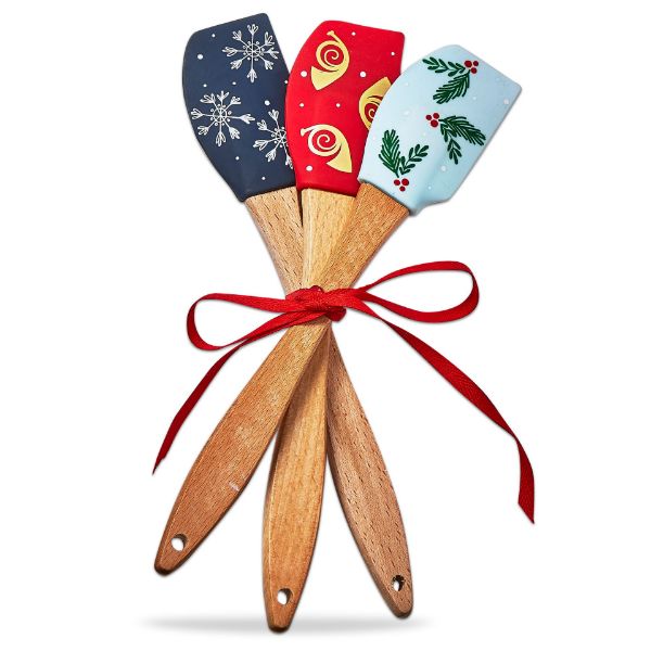 Picture of nutcracker mini spatula set of 3 - multi